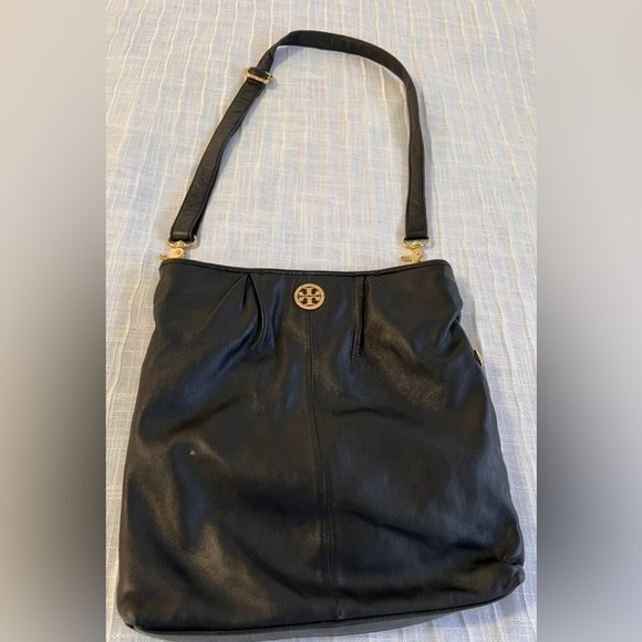 Tory BurchTote BlackLeather Shoulder /‎ Crossbody Bag Handbag